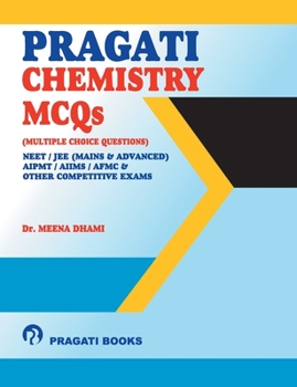 Paperback Pragati Chemistry MCQs NEET Book