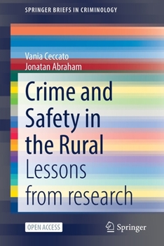 Paperback Crime and Safety in the Rural: Lessons from Research Book