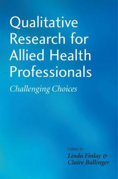 Paperback Qualitative Research for Allied Health Book