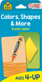 Cards School Zone Colors, Shapes & More Flash Cards Book