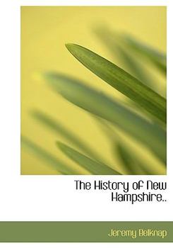 Hardcover The History of New Hampshire.. Book