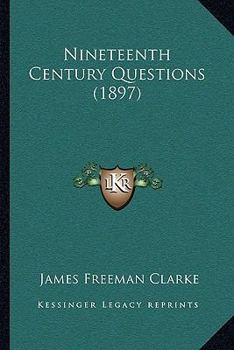 Paperback Nineteenth Century Questions (1897) Book