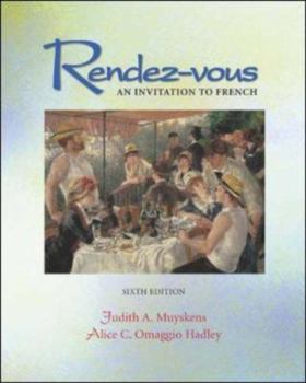 Hardcover Rendez-Vous an Invitation to French [With CD] Book