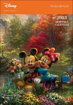 Calendar Disney Dreams Collection by Thomas Kinkade Studios: 12-Month 2025 Monthly Pocket Book