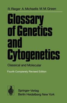 Paperback Glossary of Genetics & Cytogenetics Book