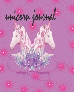 Paperback unicorn journal: unicorn journal 120 pages Book