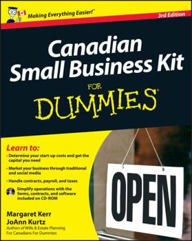 Paperback Canadian Small Business Kit for Dummies Book