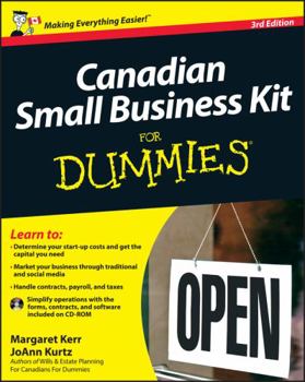 Paperback Canadian Small Business Kit For Dummies Book