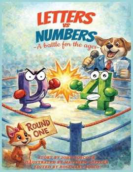 Paperback Letters vs Numbers Book