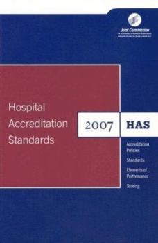 Hardcover Hospital Accreditation Standards: Standards, Intents Book