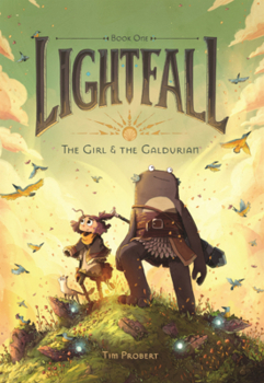 Library Binding Girl & the Galdurian Book