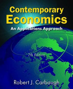 Paperback Contemporary Economics: An Applications Approach Book