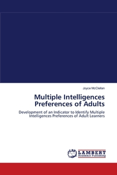 Paperback Multiple Intelligences Preferences of Adults Book