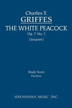 Paperback The White Peacock, Op.7 No.1: Study score Book