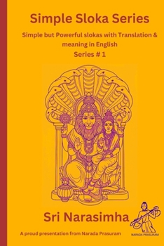 Paperback Simple Sloka Series - Series 1 - Sri Narasimha Book