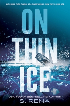 Paperback On Thin Ice [Large Print] Book