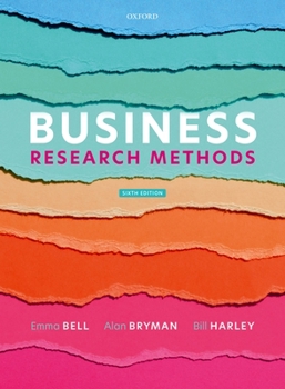 Paperback Business Research Methods 6e Book