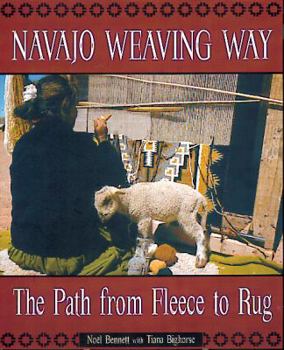 Paperback Navajo Weaving Way Book