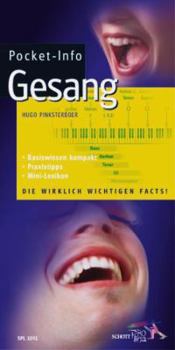 Paperback Pocket-Info Gesang: (german Text) Book