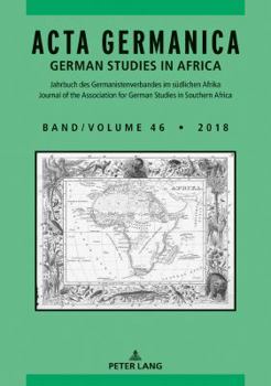ACTA Germanica: German Studies in Africa