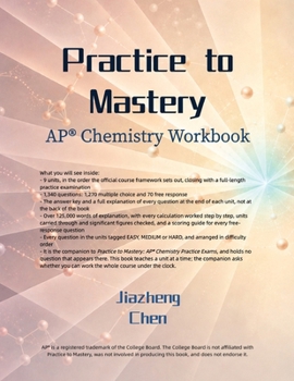 Paperback Practice to Mastery: AP Chemistry Workbook Book
