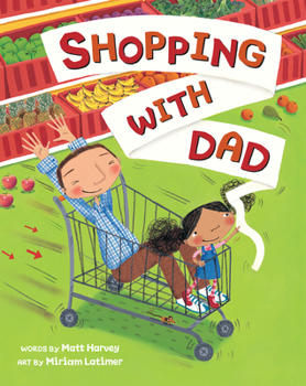 Paperback Shopping with Dad Book