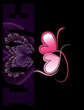 Purple Beauty: 8.5 X 11 Notebook