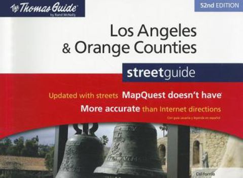 Paperback The Thomas Guide Los Angeles CountyStreetguide Book