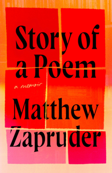 Hardcover Story of a Poem: A Memoir Book