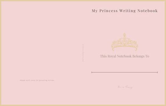 Paperback A Princess Writing Notebook Book