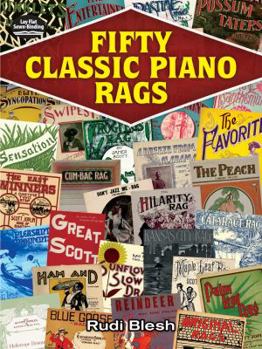 Paperback Fifty Classic Piano Rags Book