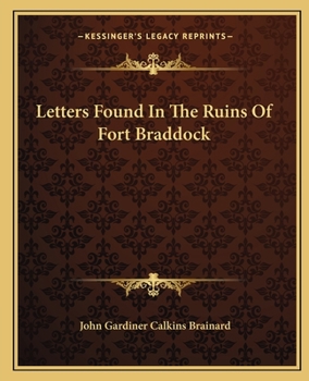 Paperback Letters Found In The Ruins Of Fort Braddock Book