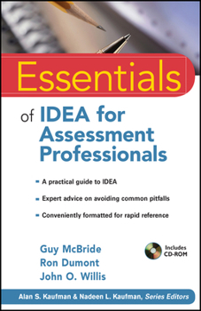 Paperback Essentials of Idea for Assessment Professionals Book