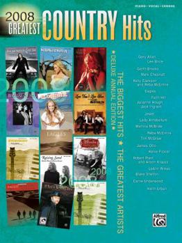 Paperback 2008 Greatest Country Hits: Greatest Hits Book