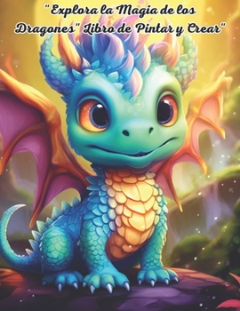Paperback "Explora la Magia de los Dragones": "Libro de Pintar y Crear" [Spanish] Book
