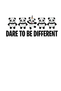 Notizbuch: Panda Einhorn Farbenfroh Pandicorn S�� Geschenk 120 Seiten, 6X9 (Ca. A5), Punktraster