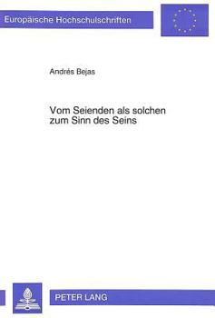 Vom Seienden ALS Solchen Zum Sinn Des Seins: Die Transzendentalienlehre Bei Edith Stein Und Thomas Von Aquin