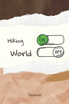 Paperback Hiking On Word Off Journal: Journal or Planner for Hiking Lovers / Retro Vintage Hiking Gift, (vintage journals and notebooks, kraft Old Paper, st Book