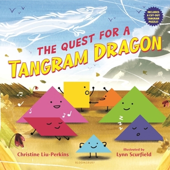 Hardcover The Quest for a Tangram Dragon Book