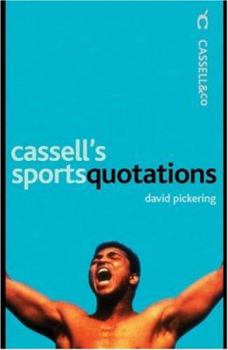 Paperback Cassell's Sports Quotations Book