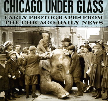 Hardcover Chicago Under Glass: Early Photographs from the Chicago Daily News Book