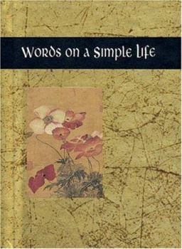 Hardcover Words on a Simple Life Book