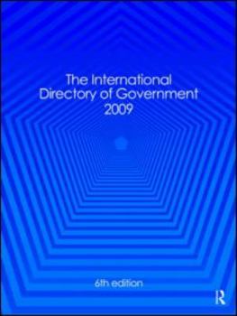 Hardcover International Directory of Government 2009 Book
