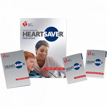 Paperback HEARTSAVER PED.FIRST AID CPR AED-WO Book