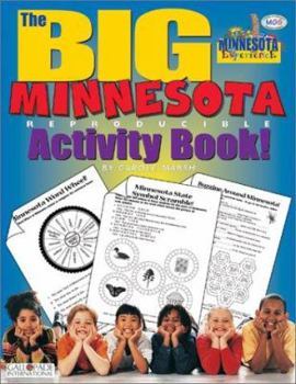 Paperback The Big Minnesota Activity Book! Book