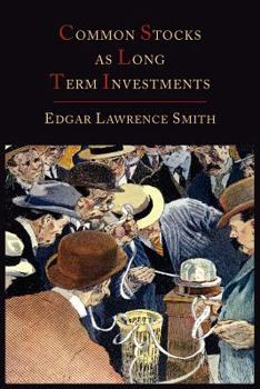 Paperback Common Stocks as Long Term Investments Book