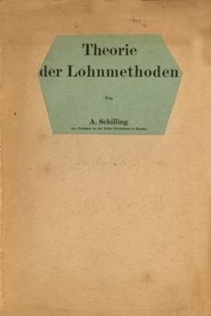 Paperback Theorie Der Lohnmethoden [German] Book