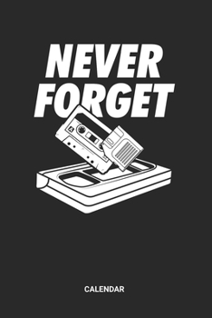Calendar: Retro 80s 90s Electronics Tape Cassette Themed Weekly and Monthly Calendar Planner (6x9 inches) ideal as a fun gift to a nostalgist, a retro ... and nineties or for geeks, nerds or hipsters.