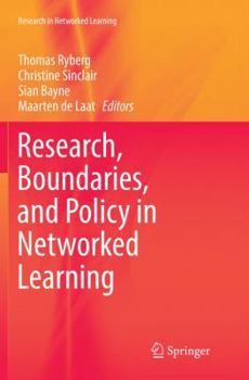 Paperback Research, Boundaries, and Policy in Networked Learning Book