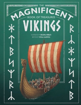 Hardcover The Magnificent Book of Treasures: Vikings Book